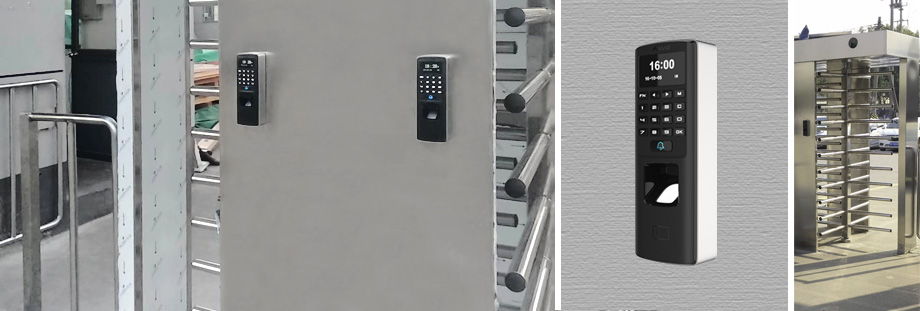 M7戶(hù)外POE供電指紋門(mén)禁機(jī)客戶(hù)案例