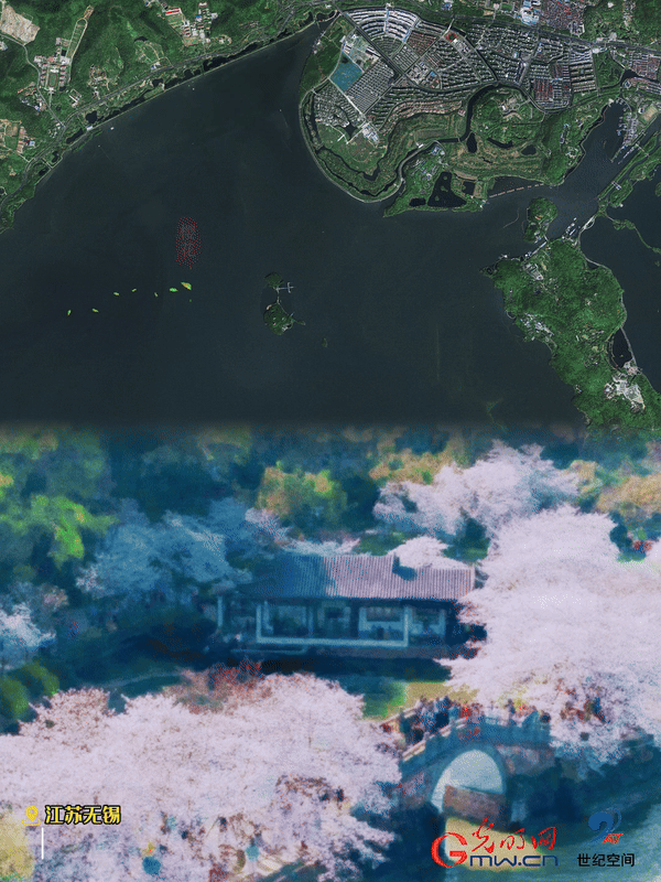 清明游玩賞花圖鑒來了！衛(wèi)星鏡頭帶你先睹為快