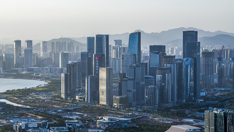 圖為深圳前海城市風(fēng)光。